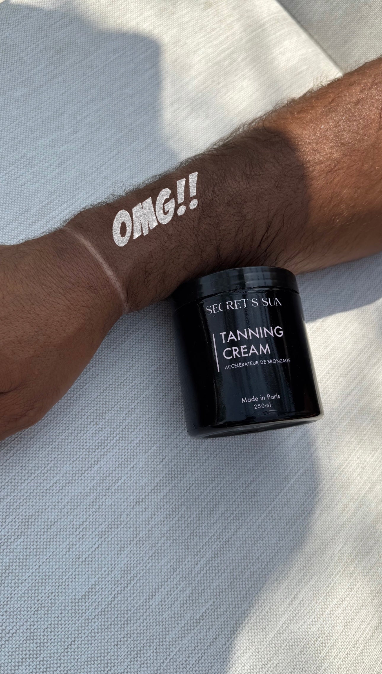 L’Activateur de bronzage Intense